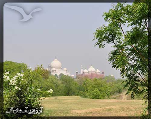 مسیر طبیعی پیاده‌روی تاج آگرا